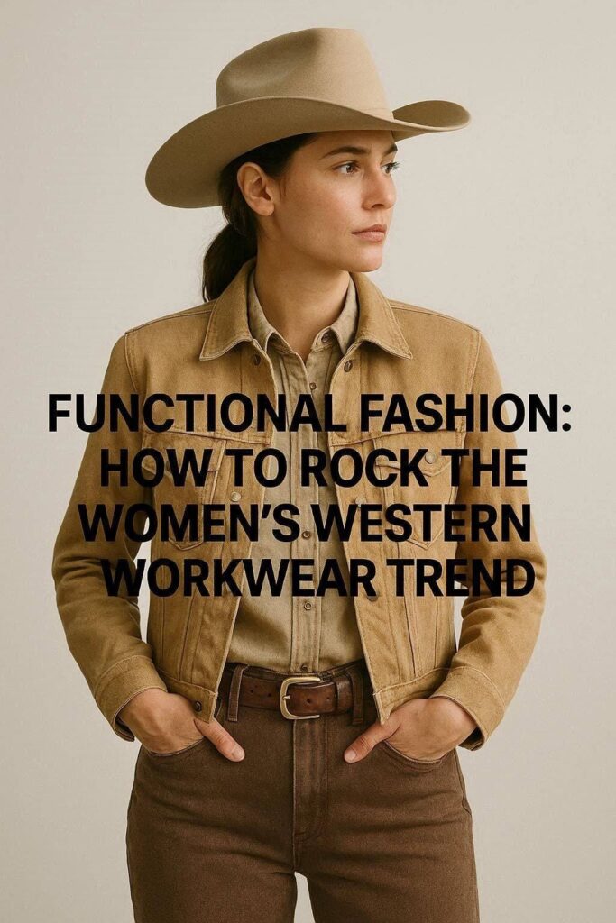 functional fashion how to rock the women's western workwear trend