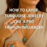 how to layer turquoise jewelry like a pro fashion influencer