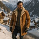 rugged and warm the best shearling coats