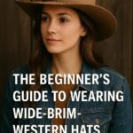 the beginner's guide to wearing wide brim western hats