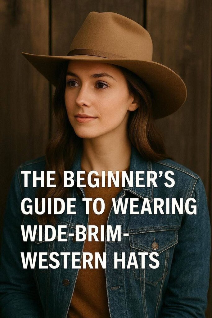 the beginner's guide to wearing wide brim western hats