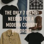 the only 7 items needed for a modern cowboy