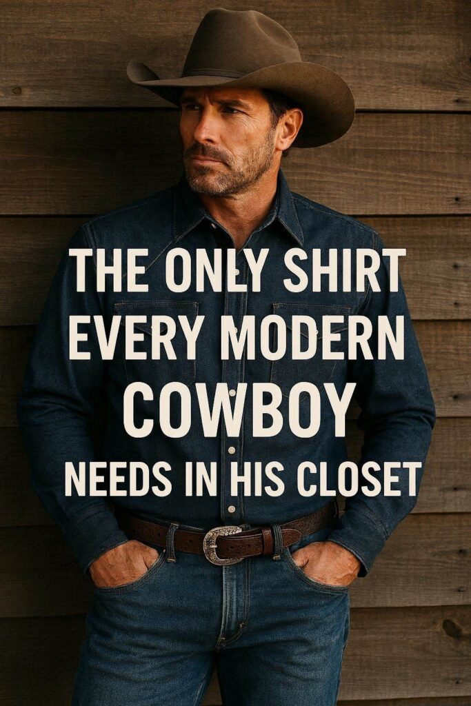 The only shirt every modern cowboy