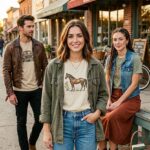 the trendiest way to style country graphic tees this season