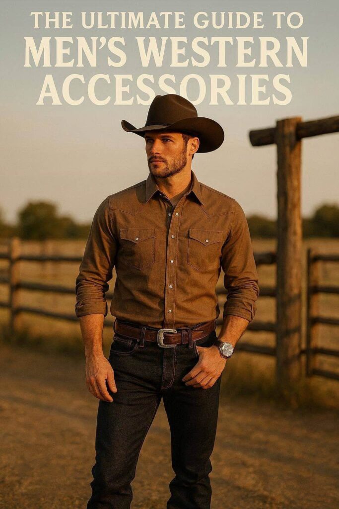 the ultimate guide to mens western accessories