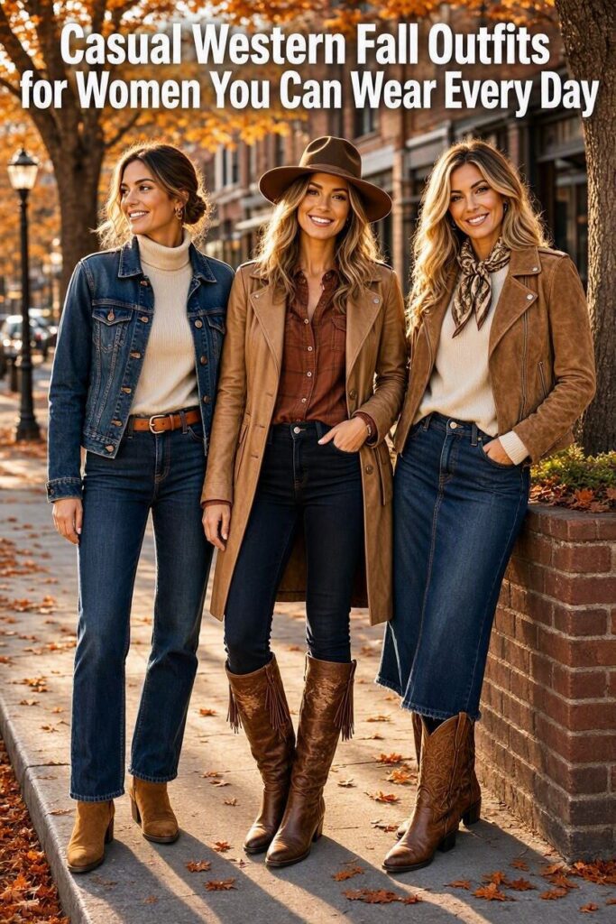 casual western fall outfits