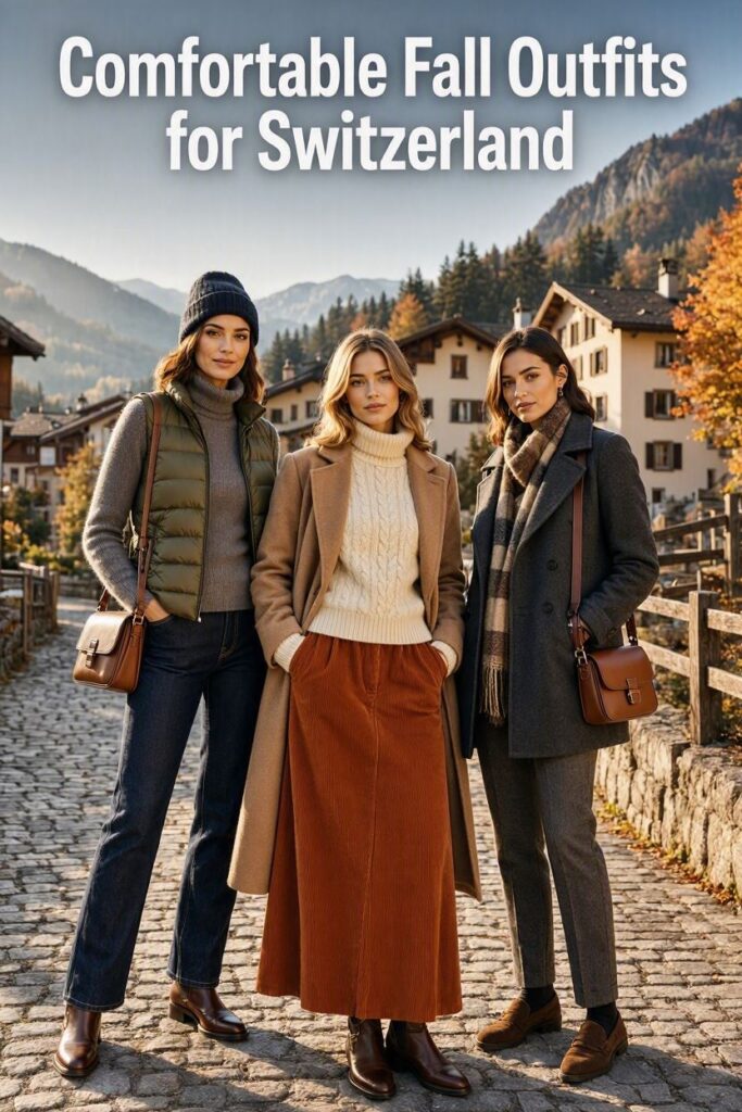 comfortable fall outfits for switzerland