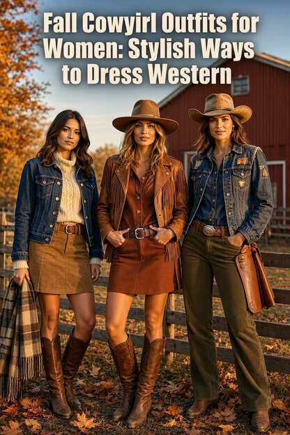 fall cowgirl outfits for women stylish ways to dress western