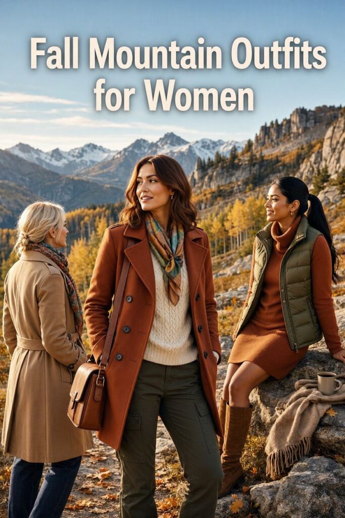 fall mountain outfits for women