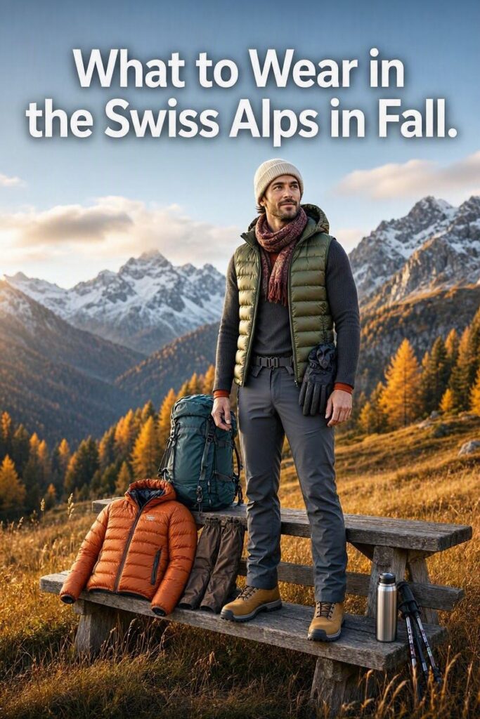 What to Wear in the Swiss Alps in Fall, Men: Practical and Stylish Mountain Outfit Guide